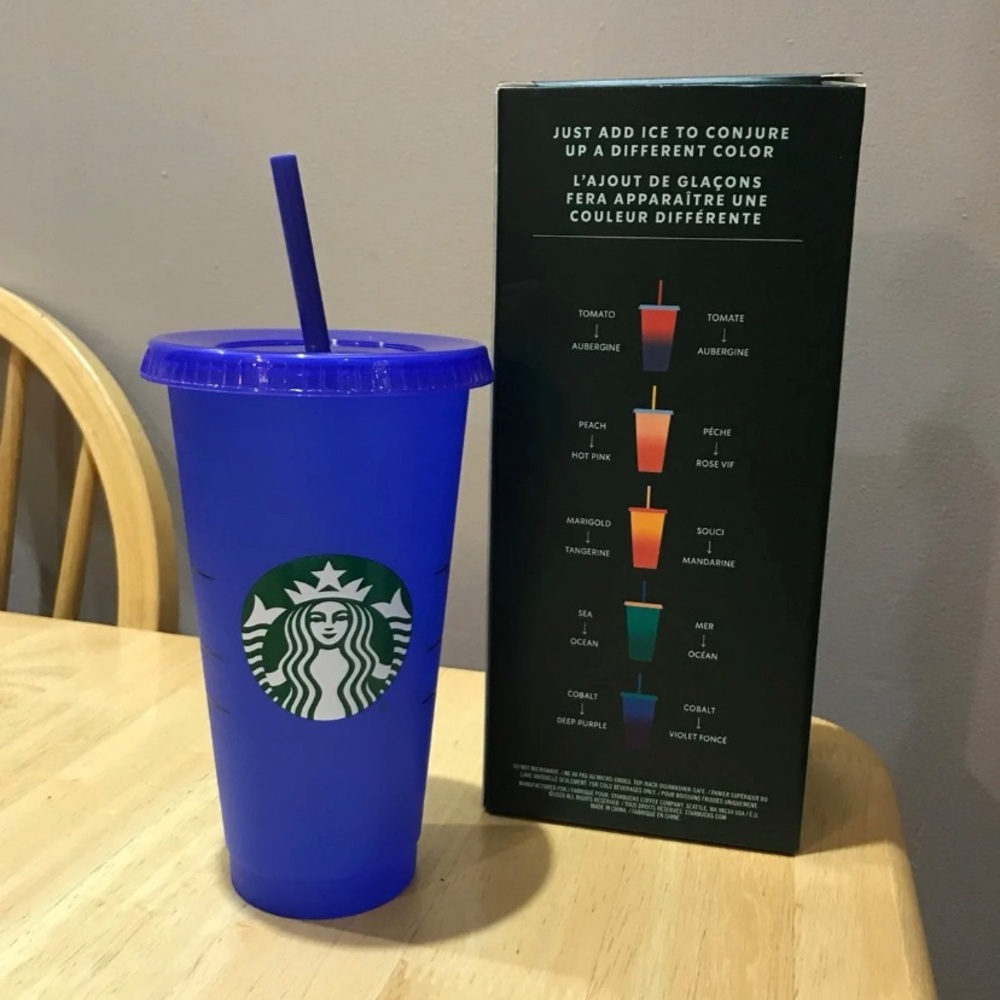 Starbucks color changing cup